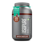 Isopure Whey Protein Isolate Powder with Vitamins for Immune Support - 2kg (Dutch Chocolate)