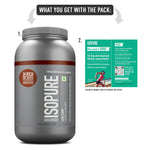 Isopure Whey Protein Isolate Powder with Vitamins for Immune Support - 2kg (Dutch Chocolate)