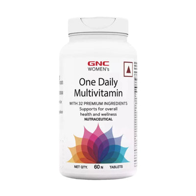 GNC women's One Daily Multivitamin - Supports Immune Health and Healthy Skin - 60 Tablets