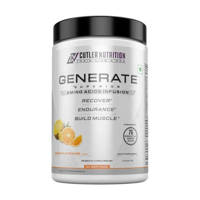 Cutler Nutrition Generate EAA and BCAA Powder - 30 Servings