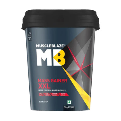 MuscleBlaze XXL MASS Gainer - 11 Lbs
