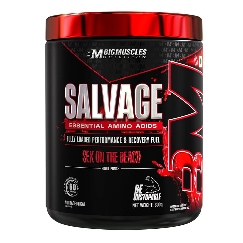 Big Muscles Nutrition Salvage (Essential Amino Acids) 60 Servings