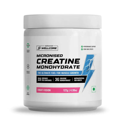 Wellcore Micronised Creatine Monohydrate, 122g