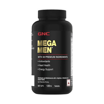 GNC Mega Men Multivitamin 120 Tablets
