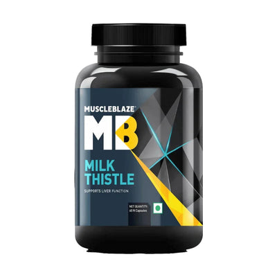 MuscleBlaze Milk Thistle Support Liver Health - 60 Capsules