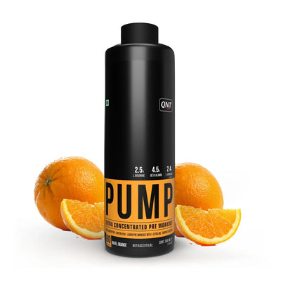 QNT Pump Extra Concentrated Liquid Pre Workout - 30 Servings