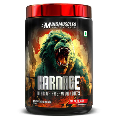 Big muscles Nutrition Karnage Pre-workout, 60 Servings