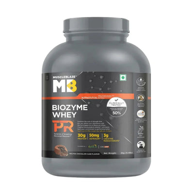 MuscleBlaze Biozyme Performance Whey Protein PR - 4.4 Lbs