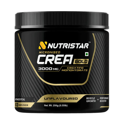 Nutristar Micronized CREA Gold Creatine Monohydrate 250g - 83 Servings