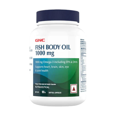 GNC Body Fish Oil 1000 , 90 Softgels