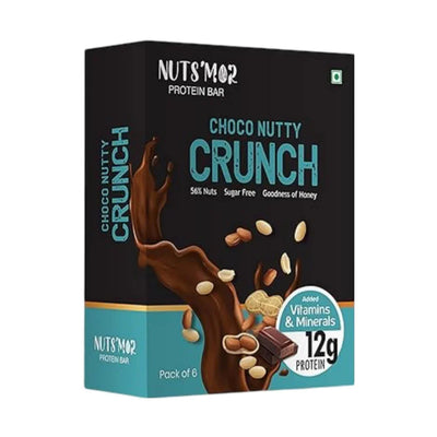 NutsMor Protein Bar (Pack of 6) 12g Protein