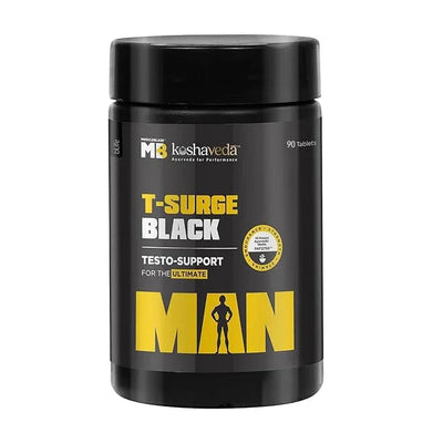 MuscleBlaze T-Surge Black Testosterone Booster For Men - 90 Tablets