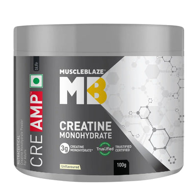 MuscleBlaze Creatine Monohydrate CreAMP 100gm