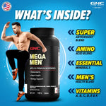GNC Mega Men Multivitamin 120 Tablets