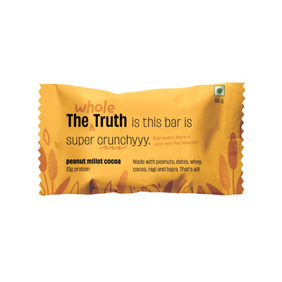 The Whole Truth Millet Cocoa Protein Bar - 55g