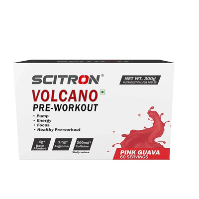 Scitron Volcano Pre Workout 300g, (60 Servings)