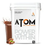 AS-IT-IS ATOM 100% Whey Protein Isolate - 4 Kg (Near Expiry)