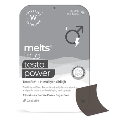 Wellbeing Nutrition Melts Testo Power