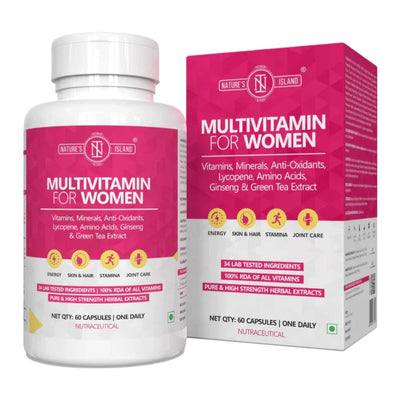 Nature's Island Multivitamin For Women - 60 Capsules