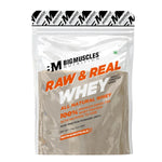 Big Muscles Raw & Real Whey Protein - 2.2 Lbs