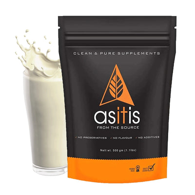 AS-IT-IS Nutrition Raw Whey Protein Concentrate 80% Unflavoured - 500g