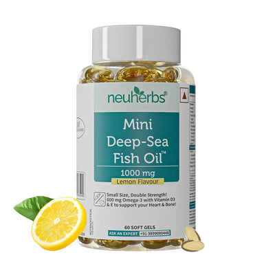 Neuherbs Deep Sea Fish Oil 1000mg - 60 Softgels