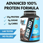 BPI Sports ISO HD Whey Isolate and Hydrolysate - 4.4 Lbs