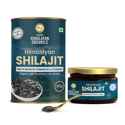Vlado's Himalayan Organics, Pure Shilajit Resin with Fulvic Acid - 20g