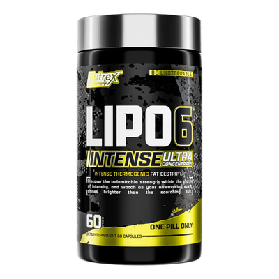 Nutrex Lipo 6 Intense Ultra Concentrate Intense Thermgenic Fat Desroyer - 60 Capsules