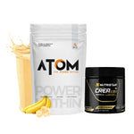 AS-IT-IS Atom Whey (1 Kg) + CREA Gold (100g) - Performance Stack