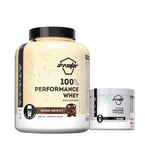 Avvatar Performance Whey (2 Kg) + Avvatar Creatine (100g) - Muscle Builder Stack