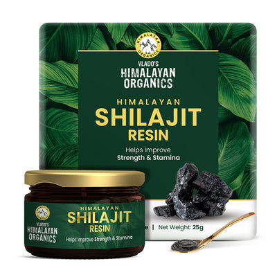 Vlado's Himalayan Organics, Pure Shilajit Resin with Fulvic Acid - 25g