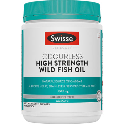 Swisse Fish Oil Omega 3 - 200 Capsules