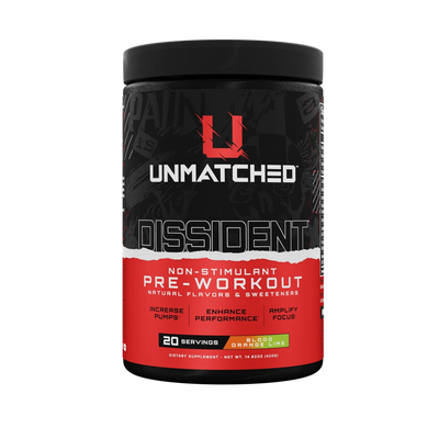Unmatched Dissident Stim-Free, 20 Servings