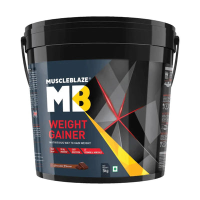 MuscleBlaze Weight Gainer with Added Digezyme, 5kg