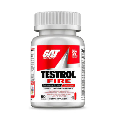 GAT Testrol Fire - 60 Capsules